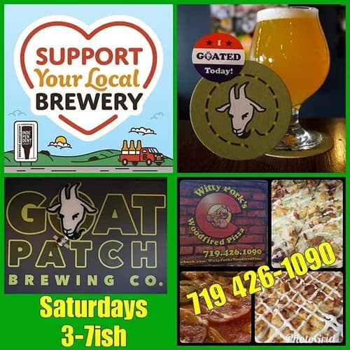 Pizza truck at Goat Patch Brewing