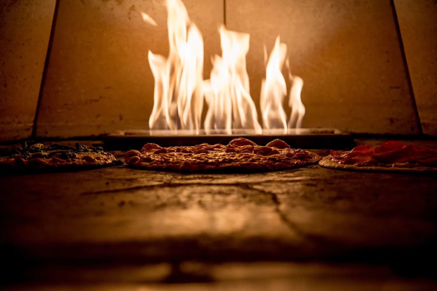 Witty Pork wood-fired pizza