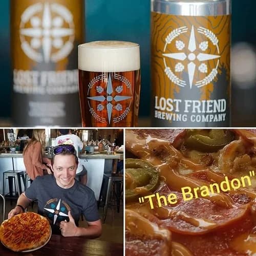The Brandon specialty pizza